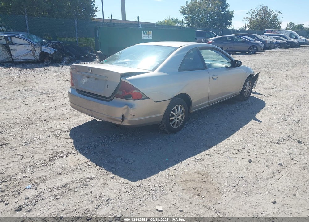 2002 HONDA CIVIC LX VIN: 1HGEM22522L041411