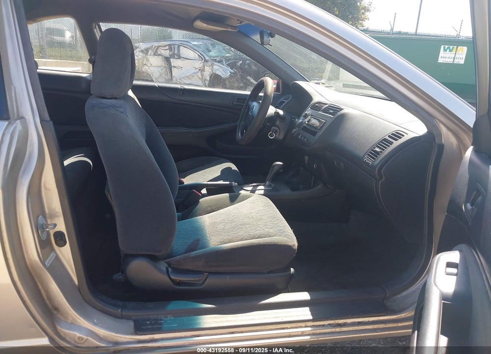 2002 HONDA CIVIC LX VIN: 1HGEM22522L041411
