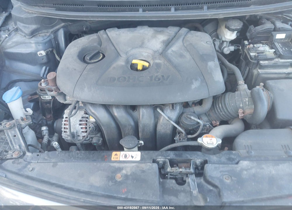2016 KIA FORTE VIN: KNAFK4A62G5440553