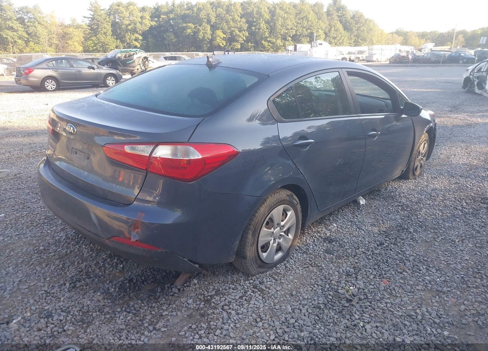 2016 KIA FORTE VIN: KNAFK4A62G5440553