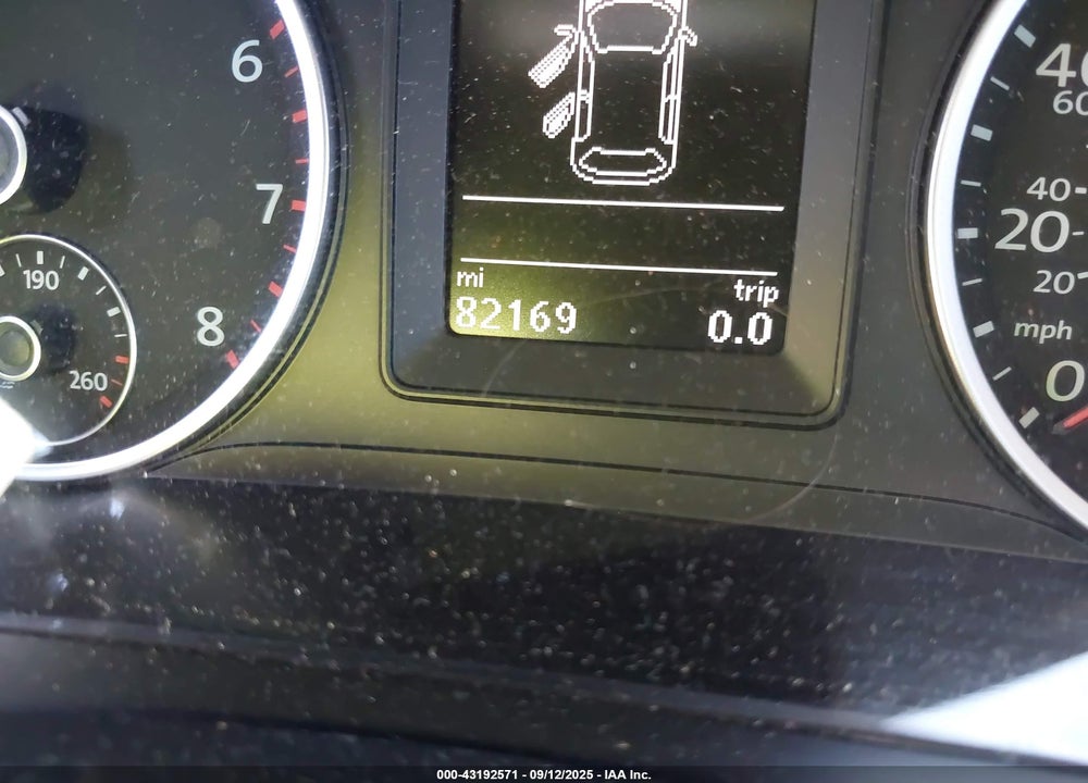 2014 VOLKSWAGEN TIGUAN SE VIN: WVGAV3AX7EW537841