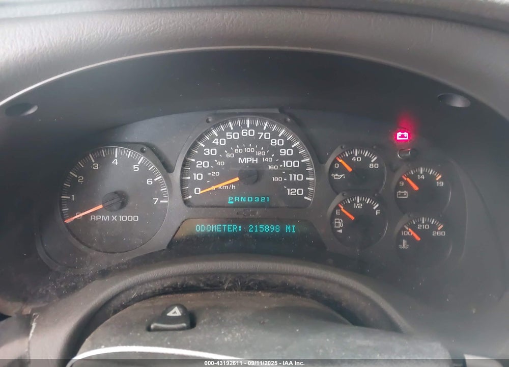 2002 CHEVROLET TRAILBLAZER LT VIN: 1GNDT13S522370564