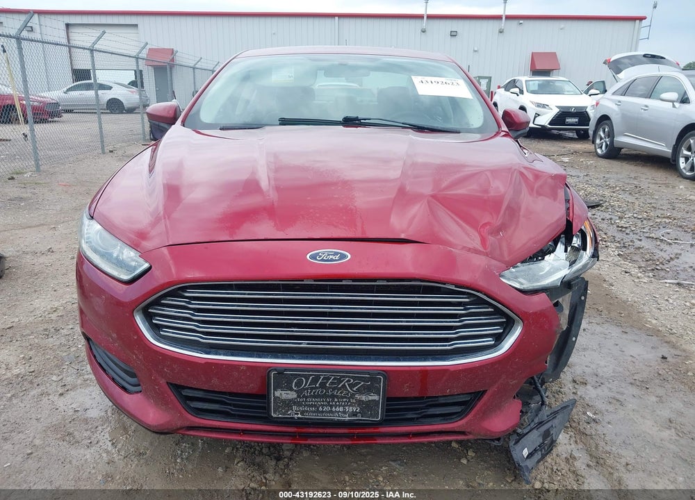 2016 FORD FUSION S VIN: 3FA6P0G70GR280026