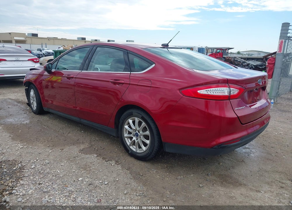 2016 FORD FUSION S VIN: 3FA6P0G70GR280026