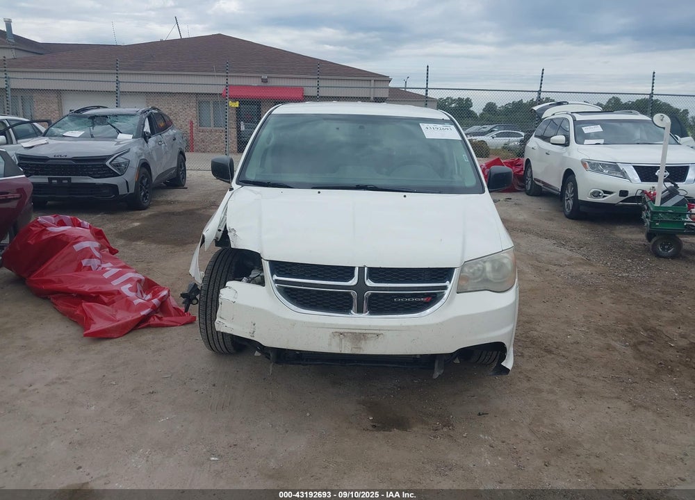2013 DODGE GRAND CARAVAN SE VIN: 2C4RDGBG7DR755883