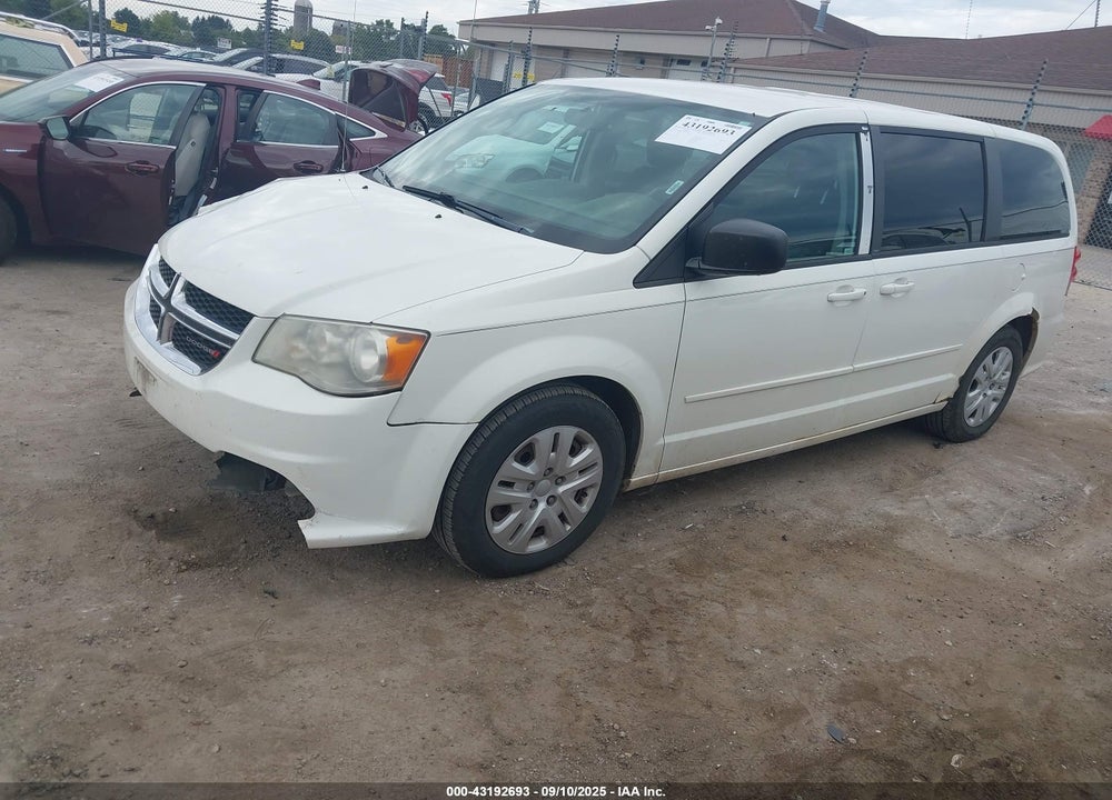 2013 DODGE GRAND CARAVAN SE VIN: 2C4RDGBG7DR755883