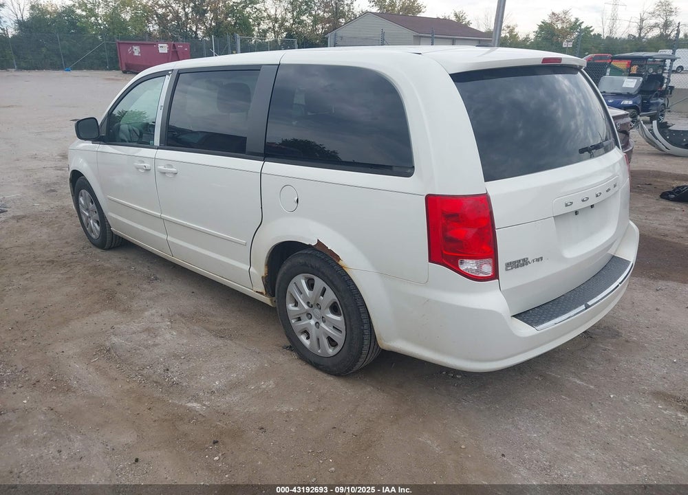2013 DODGE GRAND CARAVAN SE VIN: 2C4RDGBG7DR755883