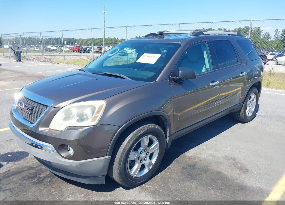 2011 GMC ACADIA VIN: 1GKKRPED6BJ262416