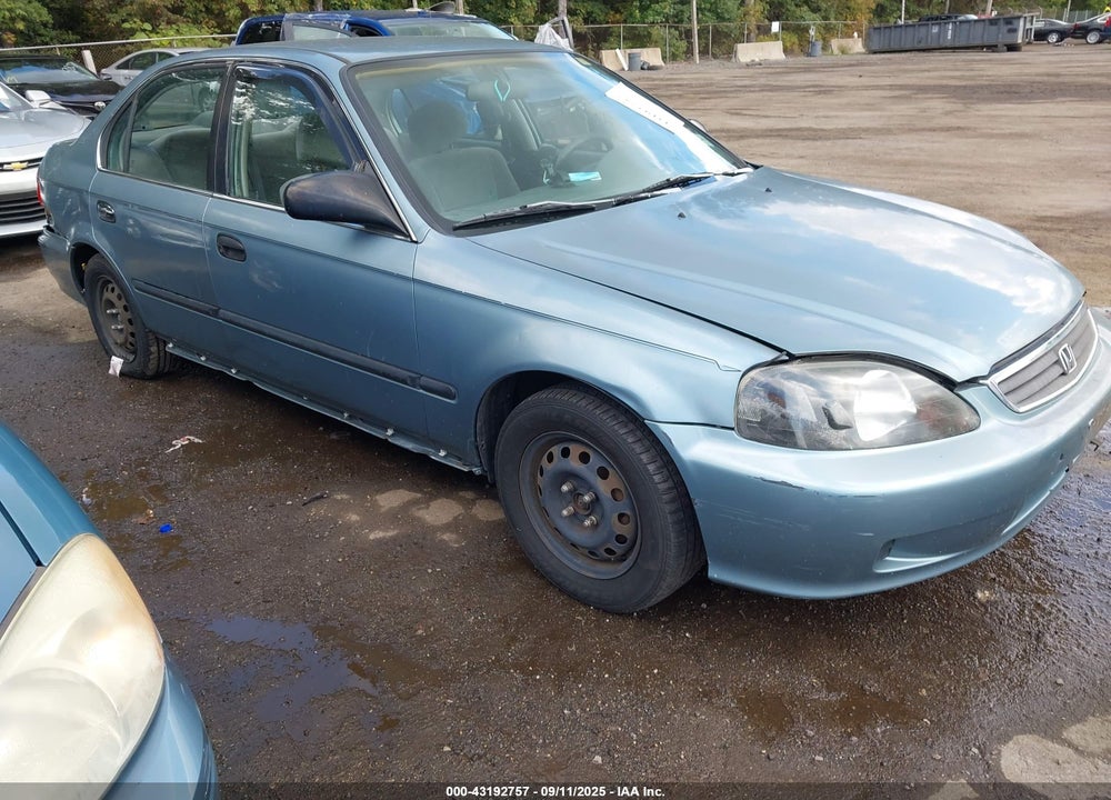 2000 HONDA CIVIC LX VIN: 1HGEJ6678YL057178