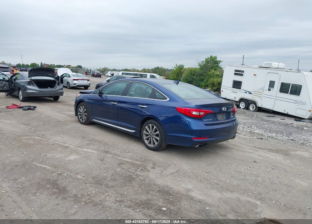 2017 HYUNDAI SONATA VIN: 5NPE34AF0HH529017