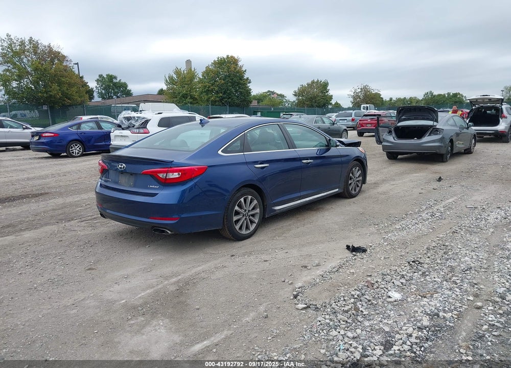 2017 HYUNDAI SONATA VIN: 5NPE34AF0HH529017