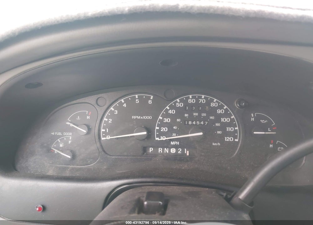 2000 FORD RANGER XL/XLT VIN: 1FTYR14VXYTB41429