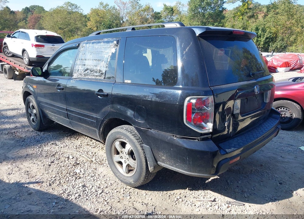 2006 HONDA PILOT EX-L VIN: 2HKYF18686H555502
