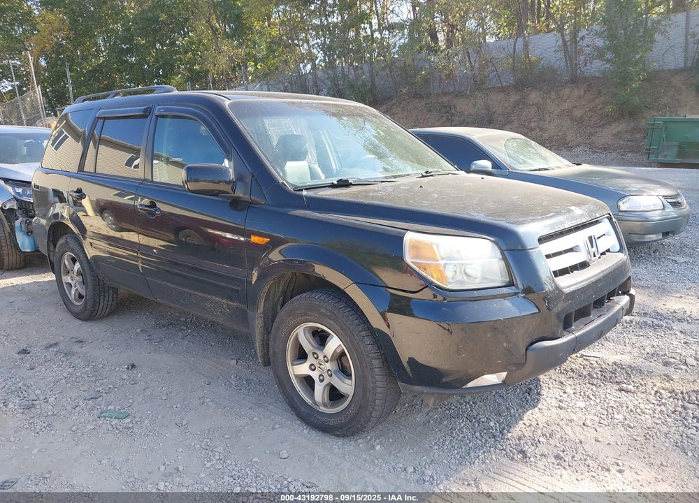 2006 HONDA PILOT EX-L VIN: 2HKYF18686H555502