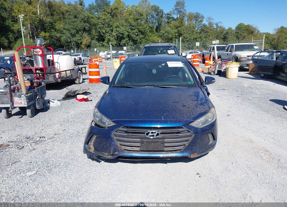 2017 HYUNDAI ELANTRA LIMITED VIN: 5NPD84LF0HH053037