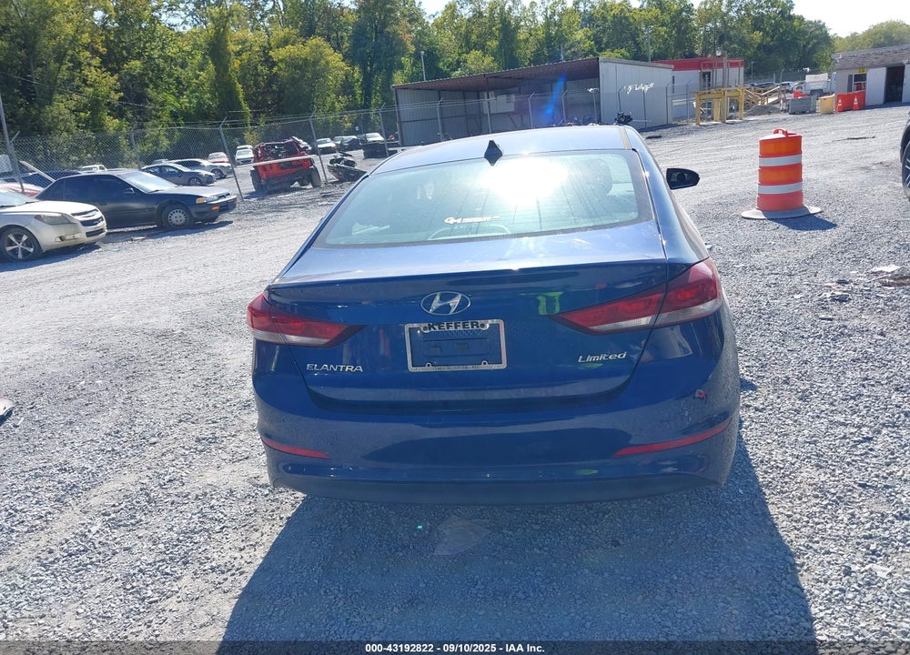 2017 HYUNDAI ELANTRA LIMITED VIN: 5NPD84LF0HH053037