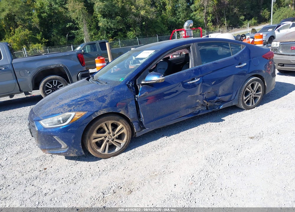 2017 HYUNDAI ELANTRA LIMITED VIN: 5NPD84LF0HH053037