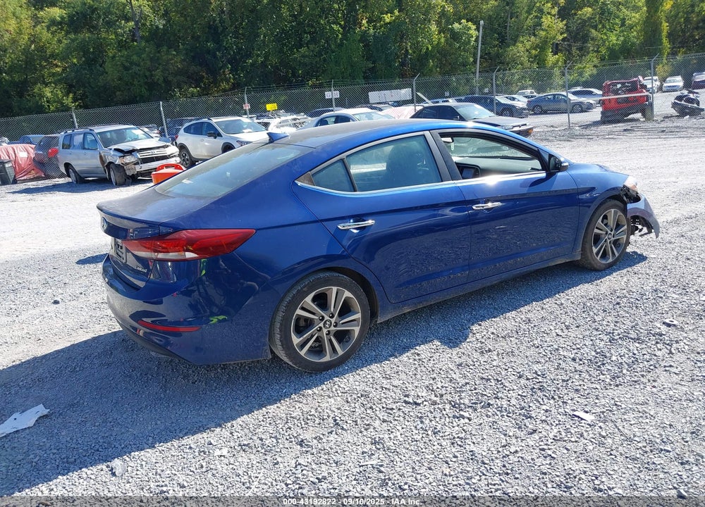 2017 HYUNDAI ELANTRA LIMITED VIN: 5NPD84LF0HH053037