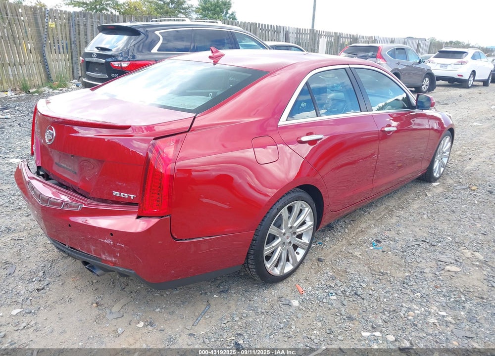 2013 CADILLAC ATS PREMIUM VIN: 1G6AF5SX6D0142940