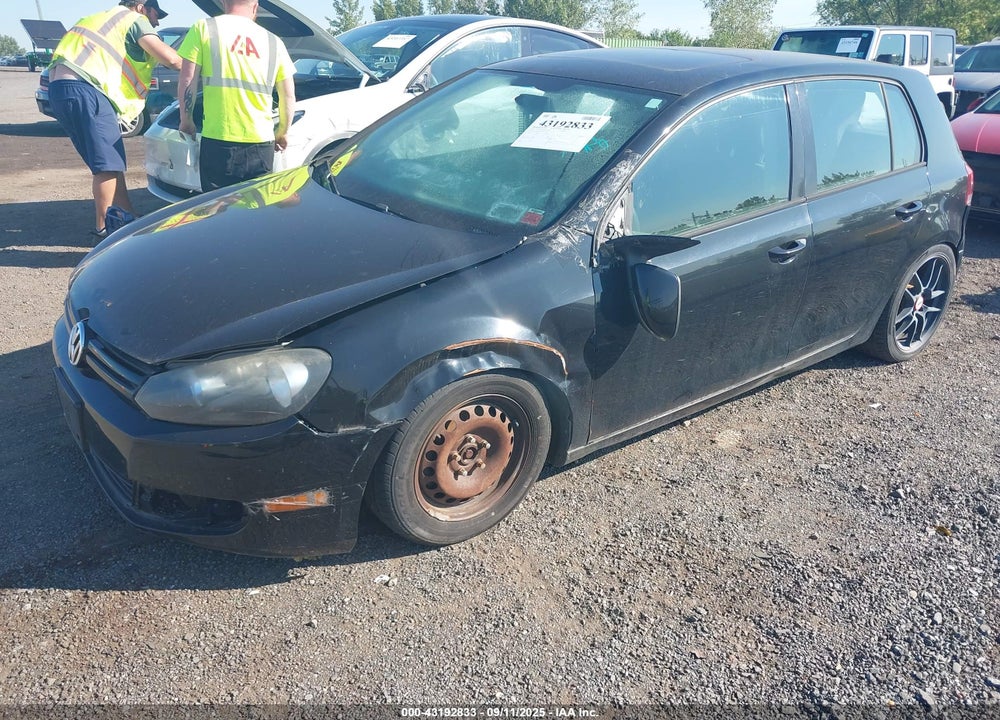2010 VOLKSWAGEN GOLF VIN: WVWDB7AJ1AW363529