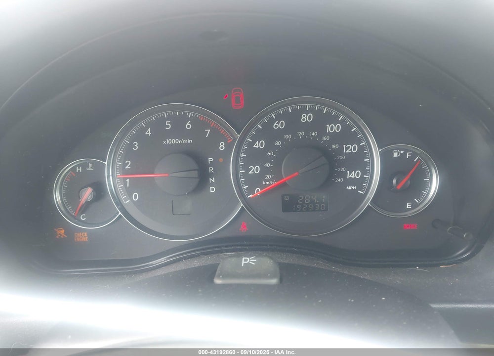 2009 SUBARU OUTBACK VIN: 4S4BP66C397316324