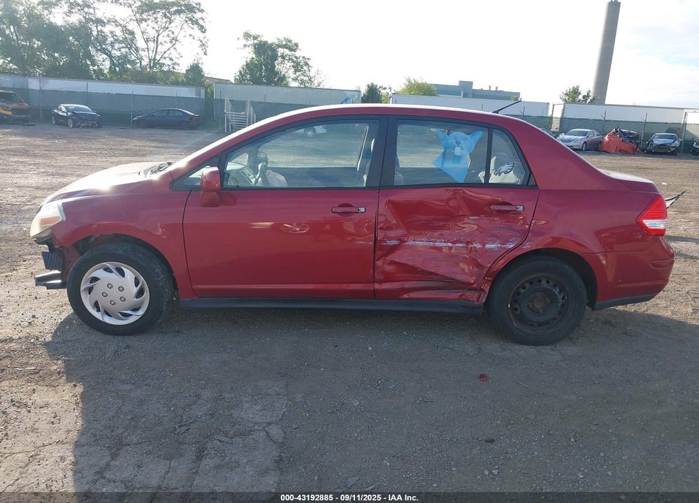 2009 NISSAN VERSA VIN: 3N1BC11E59L483553