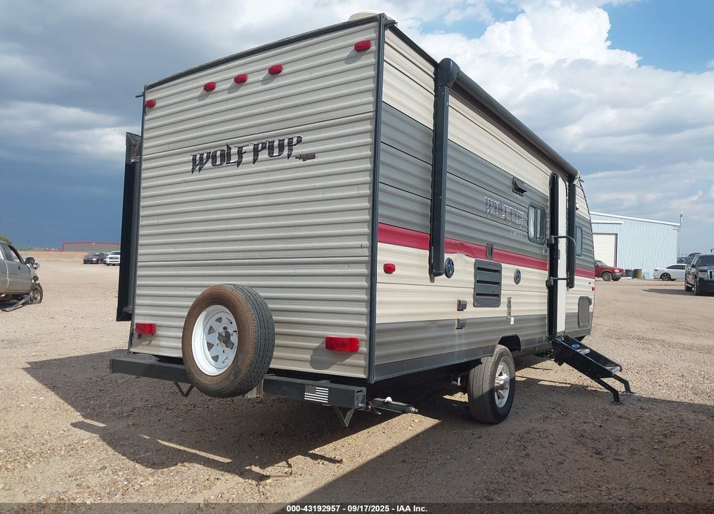 2019 FOREST RIVER WOLF PUP 22' BUMPUER PULL VIN: 5ZT2CKGC8KY000410