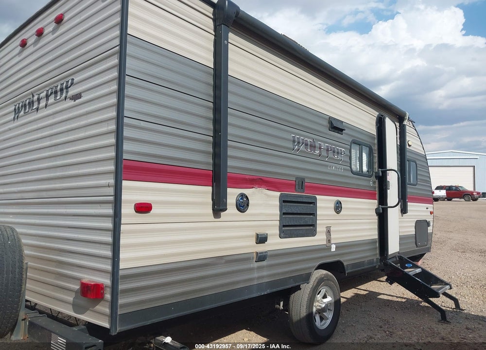 2019 FOREST RIVER WOLF PUP 22' BUMPUER PULL VIN: 5ZT2CKGC8KY000410