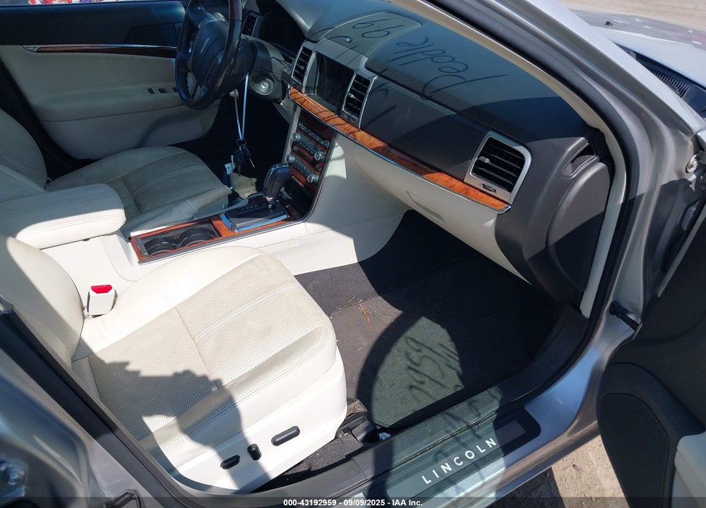 2012 LINCOLN MKZ VIN: 3LNDL2L31CR803426