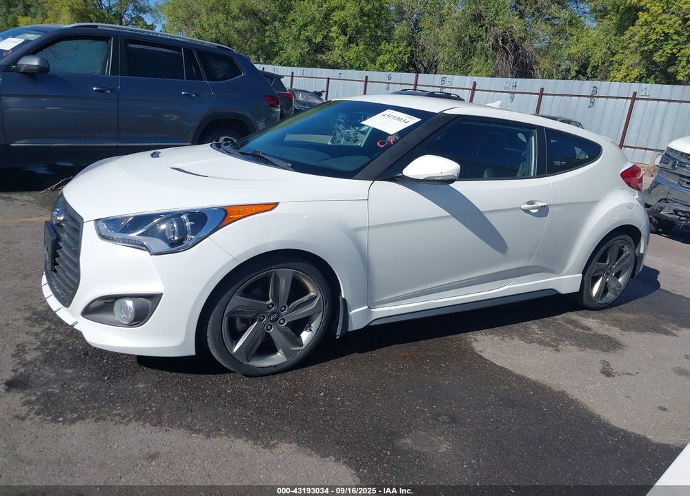 2014 HYUNDAI VELOSTER VIN: KMHTC6AE2EU183673