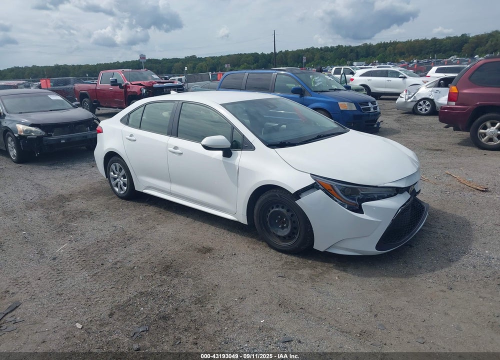 2021 TOYOTA COROLLA LE VIN: JTDEPMAE4MJ143987