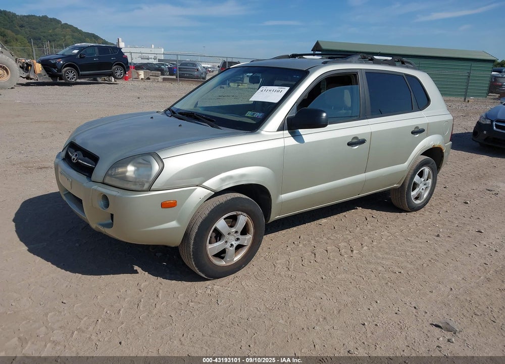 2006 HYUNDAI TUCSON VIN: KM8JM12B86U411401