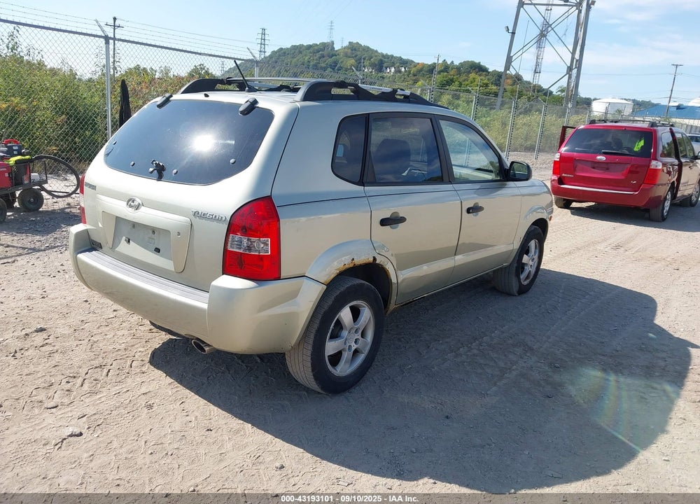 2006 HYUNDAI TUCSON VIN: KM8JM12B86U411401