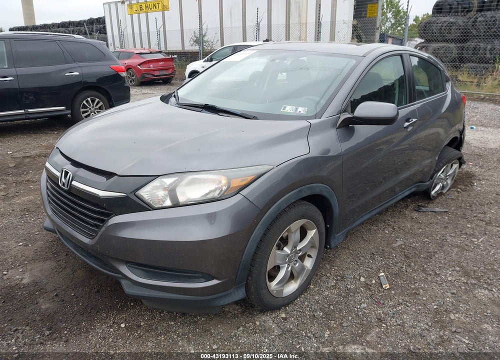 2016 HONDA HR-V LX VIN: 3CZRU6H3XGM729055