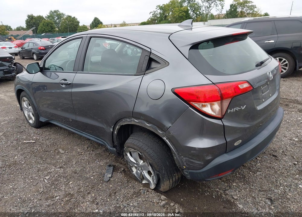 2016 HONDA HR-V LX VIN: 3CZRU6H3XGM729055