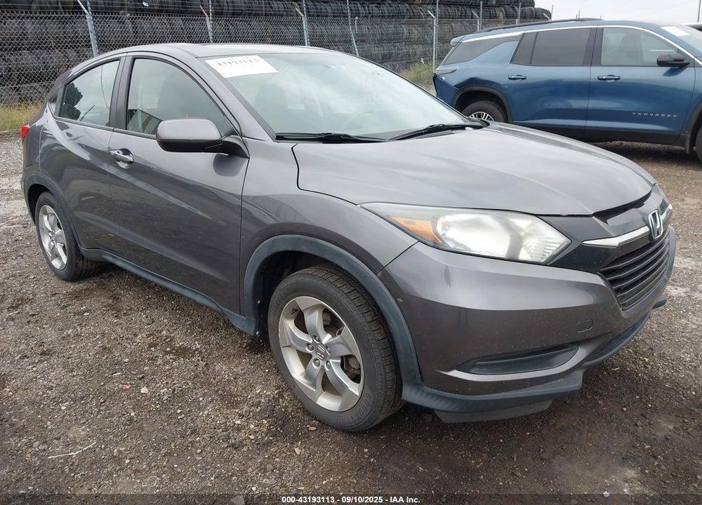 2016 HONDA HR-V LX VIN: 3CZRU6H3XGM729055