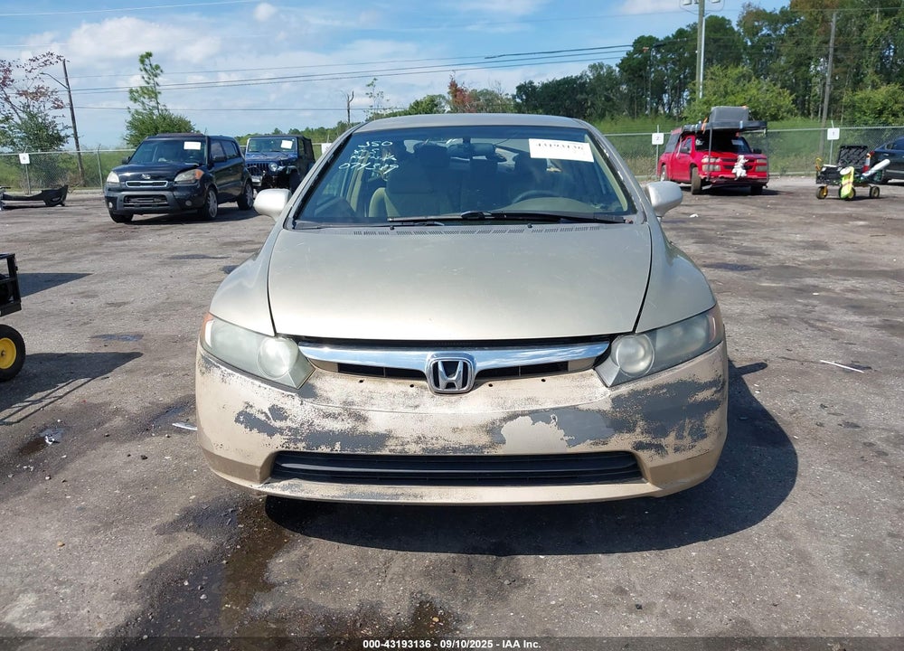 2007 HONDA CIVIC LX VIN: 1HGFA16527L074319
