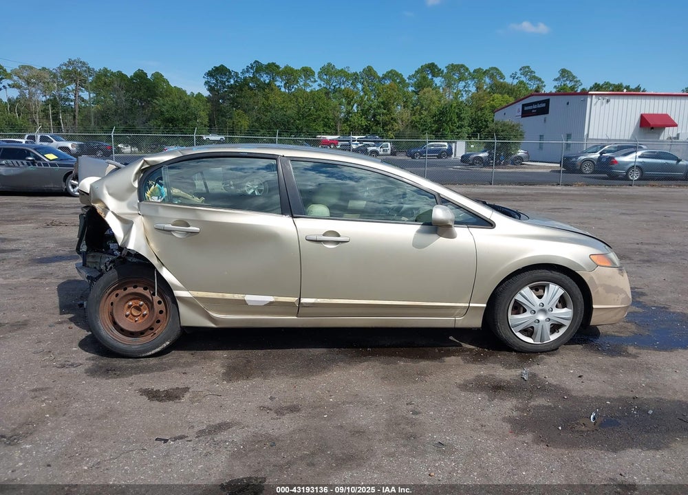 2007 HONDA CIVIC LX VIN: 1HGFA16527L074319