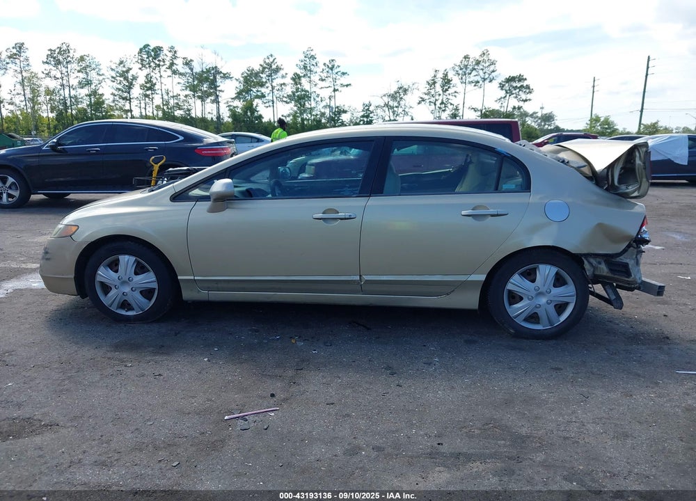 2007 HONDA CIVIC LX VIN: 1HGFA16527L074319