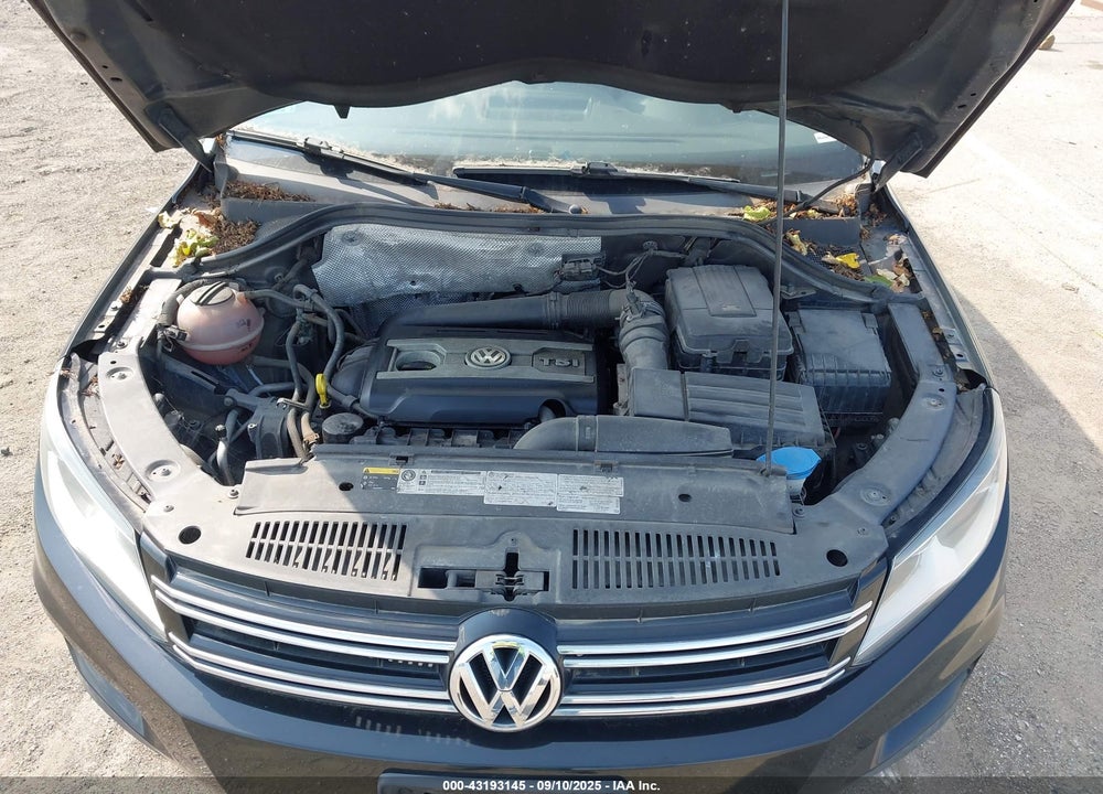 2014 VOLKSWAGEN TIGUAN VIN: WVGBV3AX5EW545702