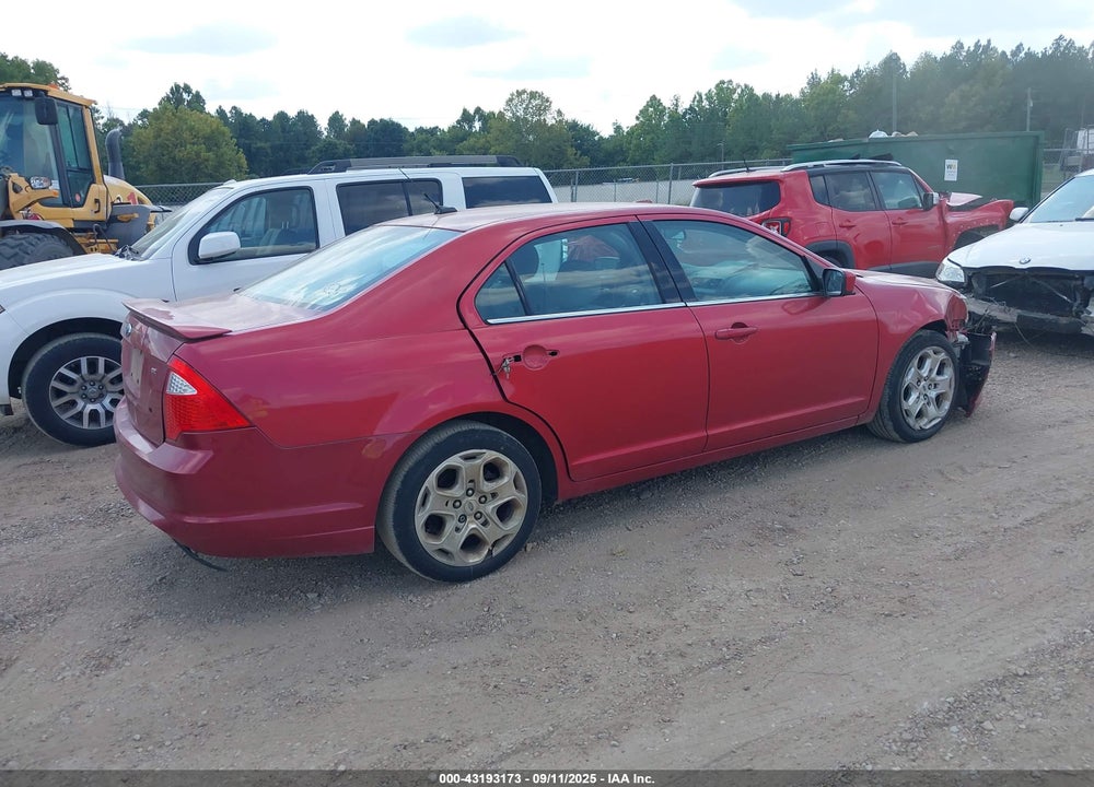 2011 FORD FUSION VIN: 3FAHP0HA8BR119418