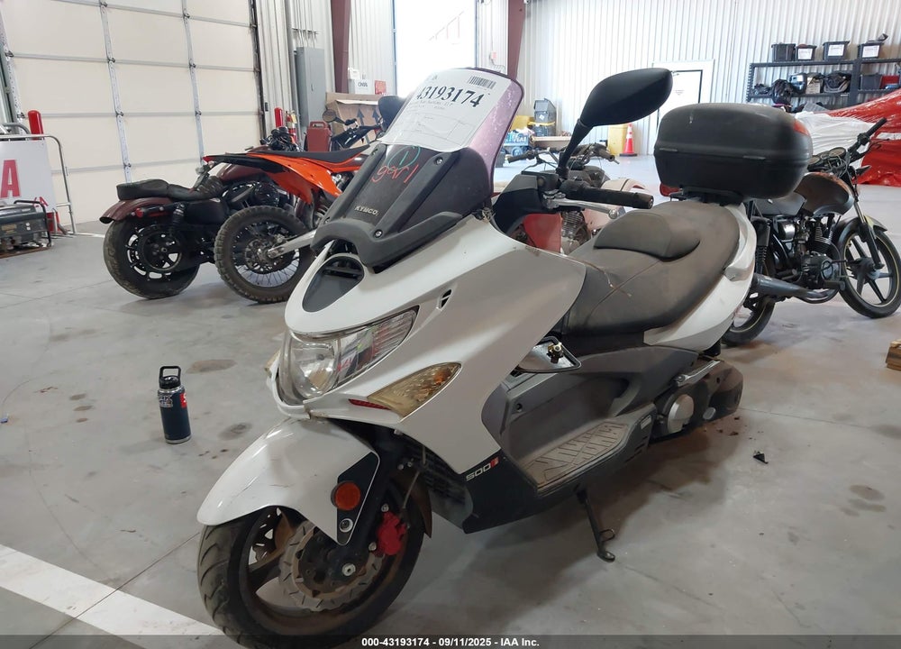 2010 KYMCO USA INC XCITING 500I VIN: RFBT7S379AB300593