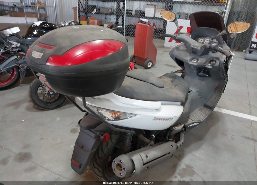 2010 KYMCO USA INC XCITING 500I VIN: RFBT7S379AB300593