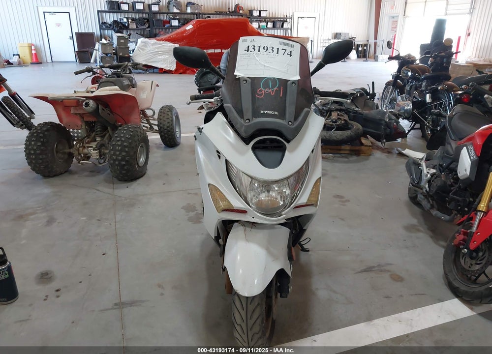 2010 KYMCO USA INC XCITING 500I VIN: RFBT7S379AB300593