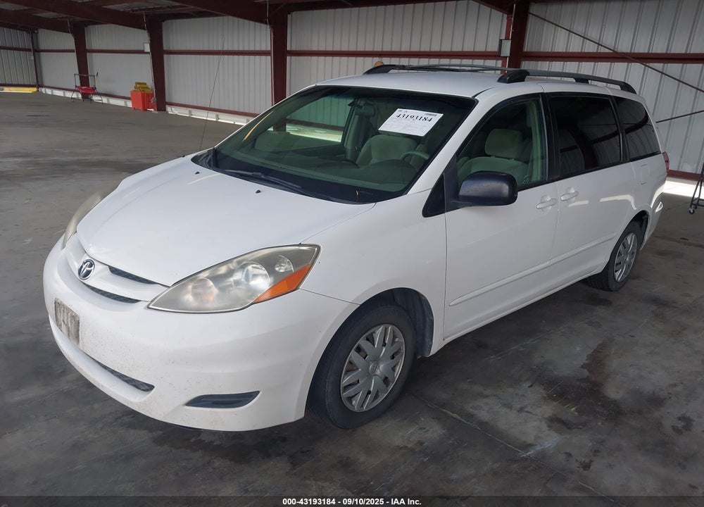 2008 TOYOTA SIENNA LE VIN: 5TDZK23C48S112831