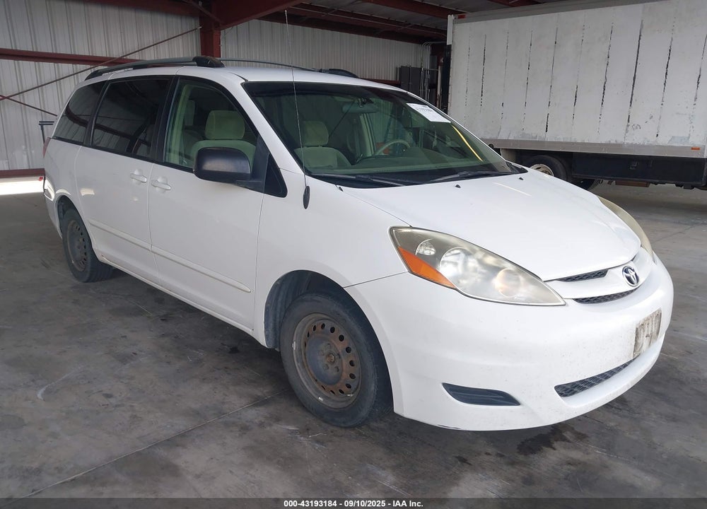 2008 TOYOTA SIENNA LE VIN: 5TDZK23C48S112831