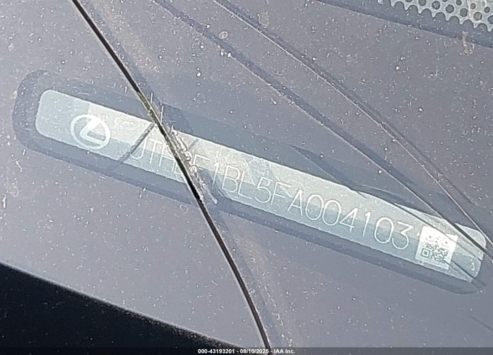 2015 LEXUS GS 350 VIN: JTHBE1BL5FA004103