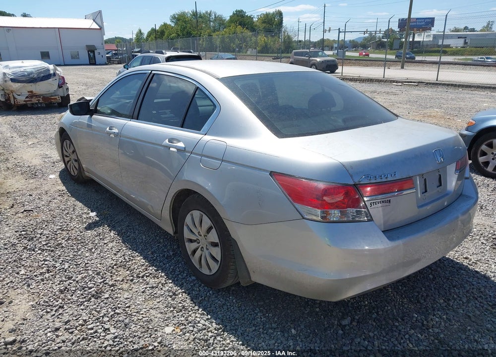 2012 HONDA ACCORD 2.4 LX VIN: 1HGCP2F38CA175523
