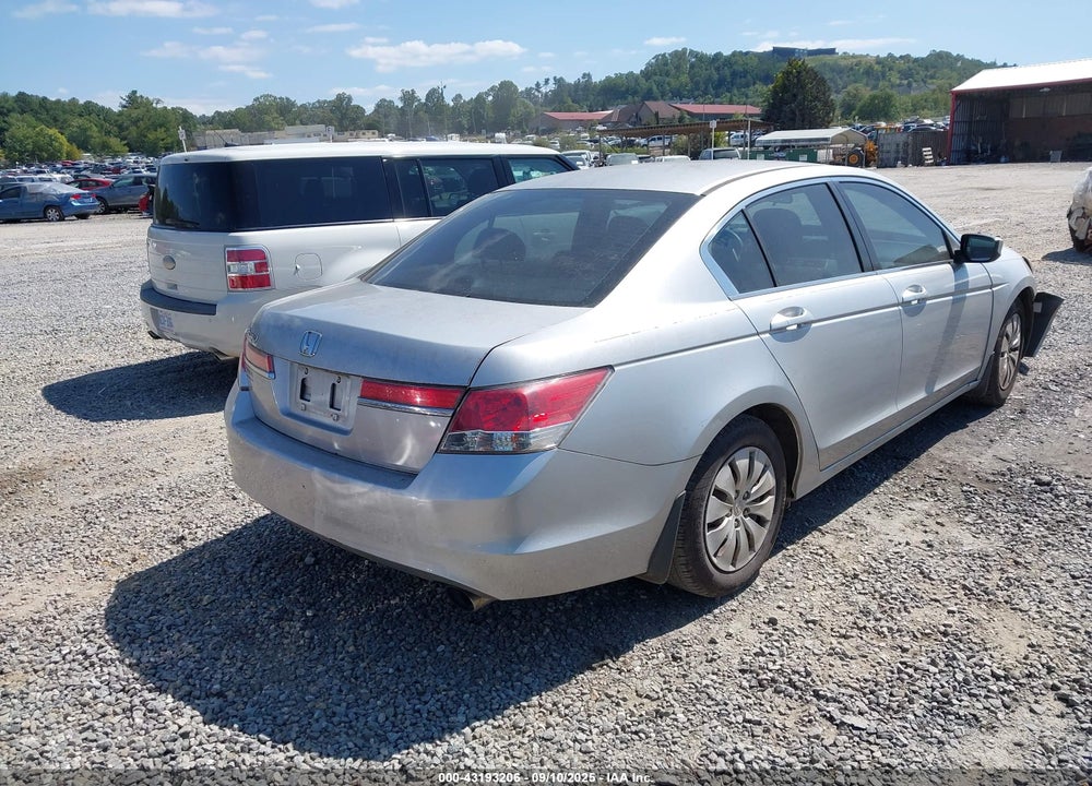 2012 HONDA ACCORD 2.4 LX VIN: 1HGCP2F38CA175523