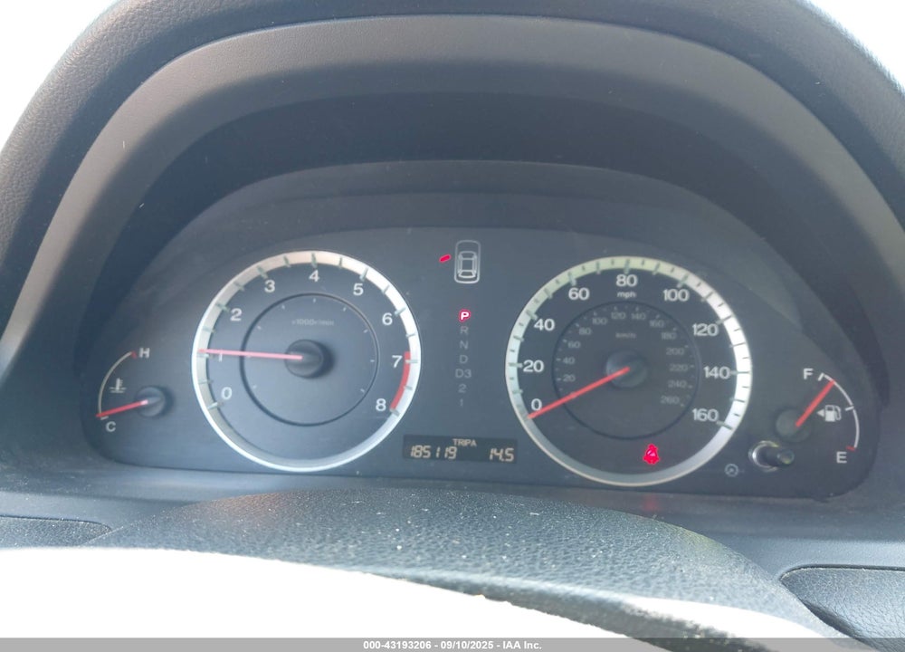 2012 HONDA ACCORD 2.4 LX VIN: 1HGCP2F38CA175523
